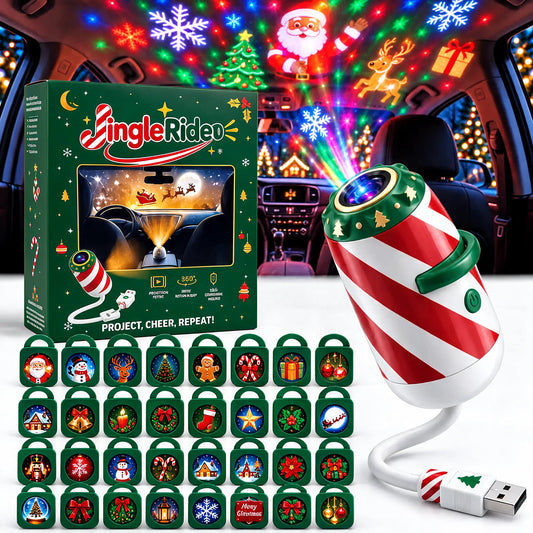 Jingle Ride - Christmas Car Projector