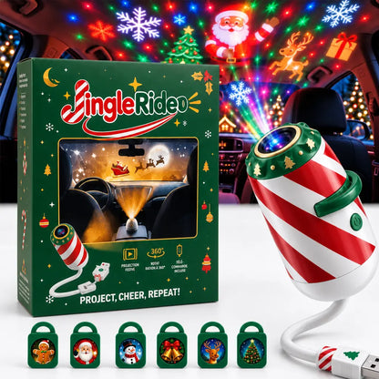 Jingle Ride - Christmas Car Projector